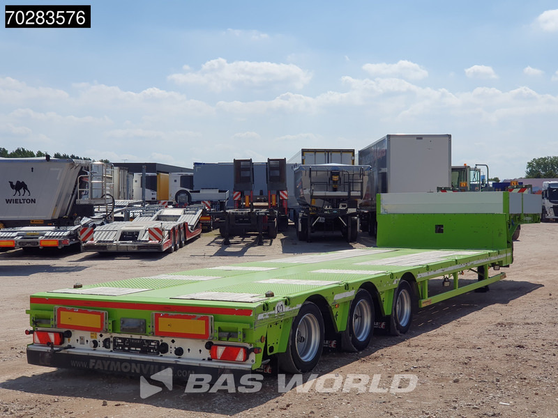 Faymonville F-S43-1AAF 3 axles Extendable Twistlocks 3x Hydraulic Steering Galvanised - Dieplader oplegger: afbeelding 5 Faymonville F-S43-1AAF 3 axles Extendable Twistlocks 3x Hydraulic Steering Galvanised - Dieplader oplegger: afbeelding 5