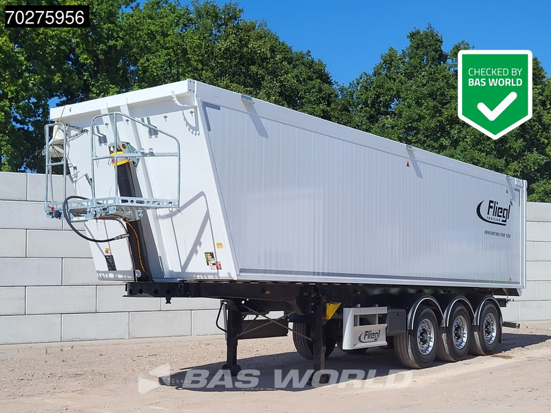 Fliegl SDS02 3 axles 50m3 ALU Liftachse - Kipper oplegger: afbeelding 1 Fliegl SDS02 3 axles 50m3 ALU Liftachse - Kipper oplegger: afbeelding 1