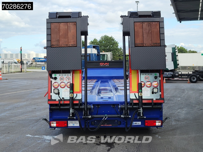 Nieuw Dieplader oplegger GVN Trailer 4 axles NEW Lift+Lenkachse Hydraulic Ramps: afbeelding 6