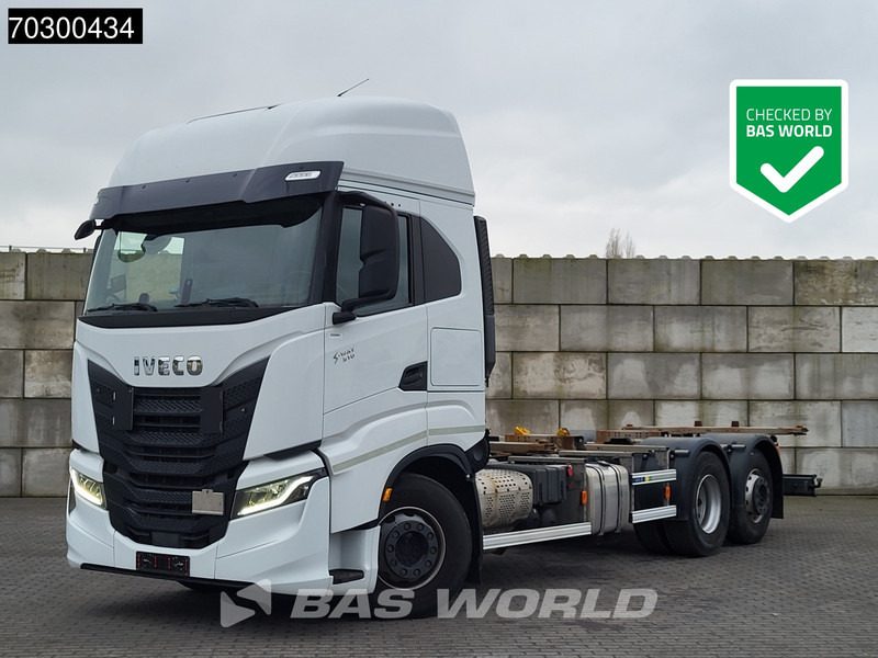 Iveco S-Way 510 6X2 Retarder Full Air Lift Axle BDF Euro 6 - Containertransporter/ Wissellaadbak vrachtwagen: afbeelding 1 Iveco S-Way 510 6X2 Retarder Full Air Lift Axle BDF Euro 6 - Containertransporter/ Wissellaadbak vrachtwagen: afbeelding 1