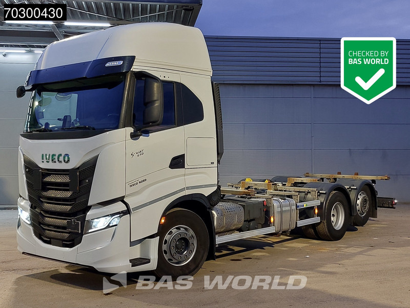 Iveco S-Way 510 6X2 Retarder Full Air Lift Axle BDF Euro 6 - Containertransporter/ Wissellaadbak vrachtwagen: afbeelding 1 Iveco S-Way 510 6X2 Retarder Full Air Lift Axle BDF Euro 6 - Containertransporter/ Wissellaadbak vrachtwagen: afbeelding 1