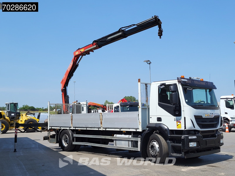Iveco Stralis 310 4X2 Fassi F135 A.0.22 E Kran Crane Automatic Euro 5 - Vrachtwagen met open laadbak, Kraanwagen: afbeelding 3 Iveco Stralis 310 4X2 Fassi F135 A.0.22 E Kran Crane Automatic Euro 5 - Vrachtwagen met open laadbak, Kraanwagen: afbeelding 3