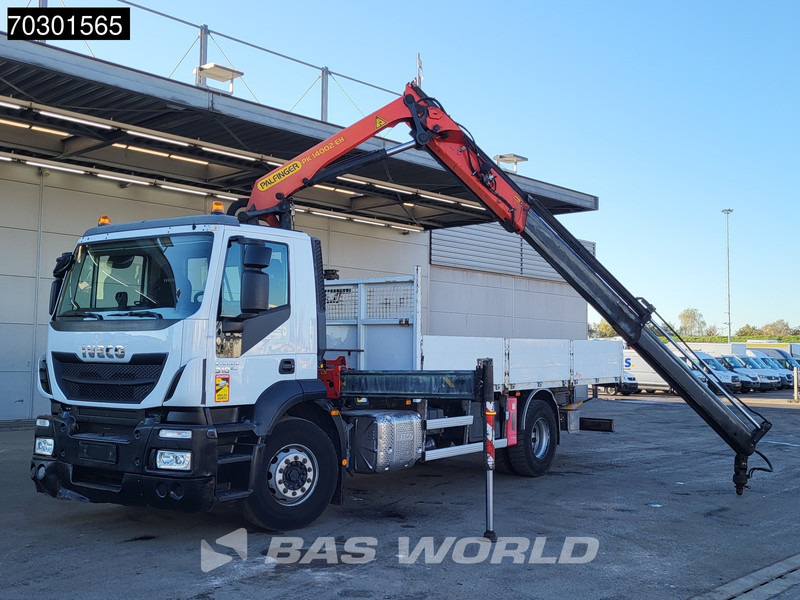 Iveco Stralis 310 4X2 Palfinger PK14002 EH Kran Crane Steel suspension Euro 6 - Vrachtwagen met open laadbak, Kraanwagen: afbeelding 5 Iveco Stralis 310 4X2 Palfinger PK14002 EH Kran Crane Steel suspension Euro 6 - Vrachtwagen met open laadbak, Kraanwagen: afbeelding 5