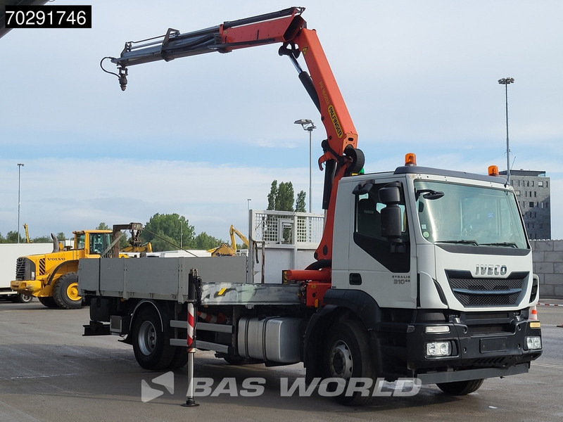 Iveco Stralis 310 4X2 Palfinger PK16002 Crane 5th+6th function Rotator Steelsuspension - Vrachtwagen met open laadbak, Kraanwagen: afbeelding 2 Iveco Stralis 310 4X2 Palfinger PK16002 Crane 5th+6th function Rotator Steelsuspension - Vrachtwagen met open laadbak, Kraanwagen: afbeelding 2
