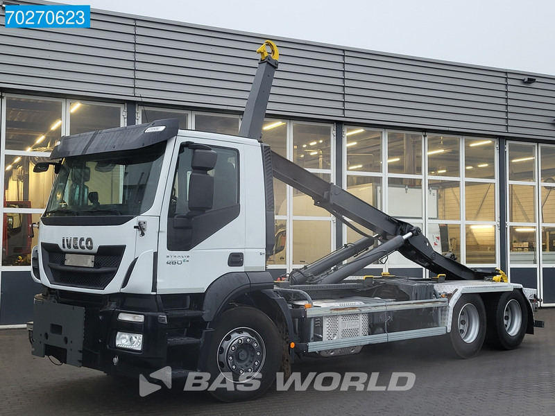 Iveco Stralis 460 6X2 20T Marrel Hooklift ActiveDay ACC Automatic Euro 6 - Haakarmsysteem vrachtwagen: afbeelding 1 Iveco Stralis 460 6X2 20T Marrel Hooklift ActiveDay ACC Automatic Euro 6 - Haakarmsysteem vrachtwagen: afbeelding 1