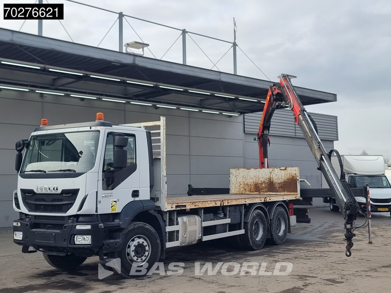 Iveco Trakker 360 6X4 Palfinger PK17.001 SLD Remote Steelsuspension Big-Axle - Vrachtwagen met open laadbak, Kraanwagen: afbeelding 5 Iveco Trakker 360 6X4 Palfinger PK17.001 SLD Remote Steelsuspension Big-Axle - Vrachtwagen met open laadbak, Kraanwagen: afbeelding 5