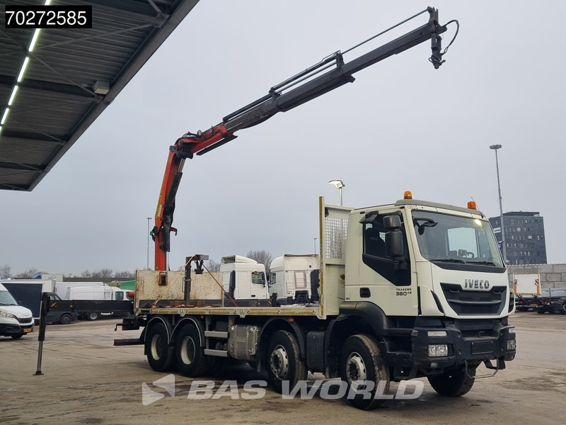 Iveco Trakker 360 8X4 Palfinger PK20001 Kran Retarder Big-Axle Steelsuspension Euro 6 - Vrachtwagen met open laadbak, Kraanwagen: afbeelding 3 Iveco Trakker 360 8X4 Palfinger PK20001 Kran Retarder Big-Axle Steelsuspension Euro 6 - Vrachtwagen met open laadbak, Kraanwagen: afbeelding 3
