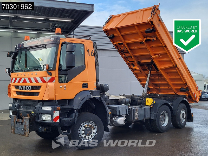 Iveco Trakker 410 6X4 5m3 Meiller 3-way tipper Lift+Steering axle Big-Axle Euro 5 - Kipper vrachtwagen: afbeelding 1 Iveco Trakker 410 6X4 5m3 Meiller 3-way tipper Lift+Steering axle Big-Axle Euro 5 - Kipper vrachtwagen: afbeelding 1