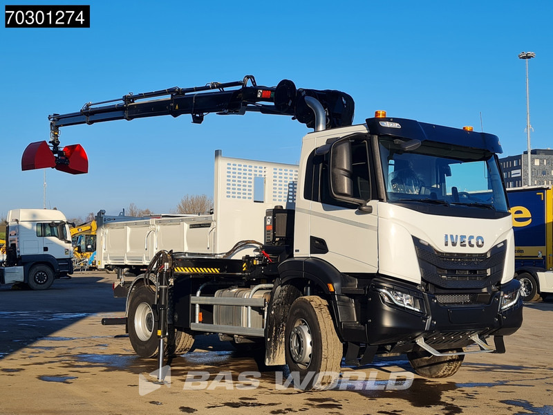 Iveco X-Way 400 4X2 New! HIAB X-Hiduo 138B S-3 Crane 5m3 Promat Tipper Automatic Euro 6 - Kipper vrachtwagen, Kraanwagen: afbeelding 3 Iveco X-Way 400 4X2 New! HIAB X-Hiduo 138B S-3 Crane 5m3 Promat Tipper Automatic Euro 6 - Kipper vrachtwagen, Kraanwagen: afbeelding 3
