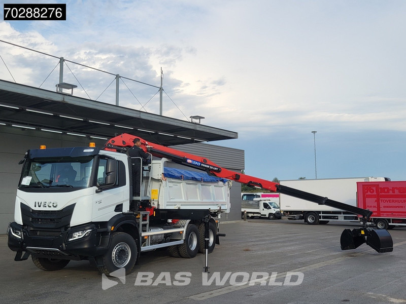 Iveco X-Way 480 6X4 NEW! HMF 2243Z-RCS Z-Crane kran 12m3 KH-Kipper Retarder Big-Axle - Kipper vrachtwagen, Kraanwagen: afbeelding 5 Iveco X-Way 480 6X4 NEW! HMF 2243Z-RCS Z-Crane kran 12m3 KH-Kipper Retarder Big-Axle - Kipper vrachtwagen, Kraanwagen: afbeelding 5