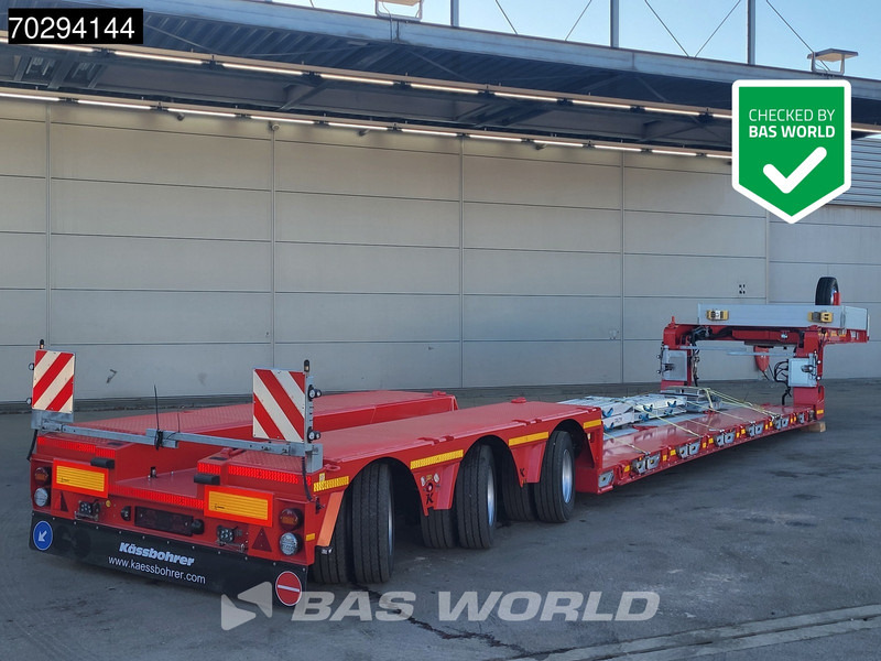 Kässbohrer LB3E 4 axles Extenable 540cm Gooseneck 3xSteeringaxle - Dieplader oplegger: afbeelding 1 Kässbohrer LB3E 4 axles Extenable 540cm Gooseneck 3xSteeringaxle - Dieplader oplegger: afbeelding 1