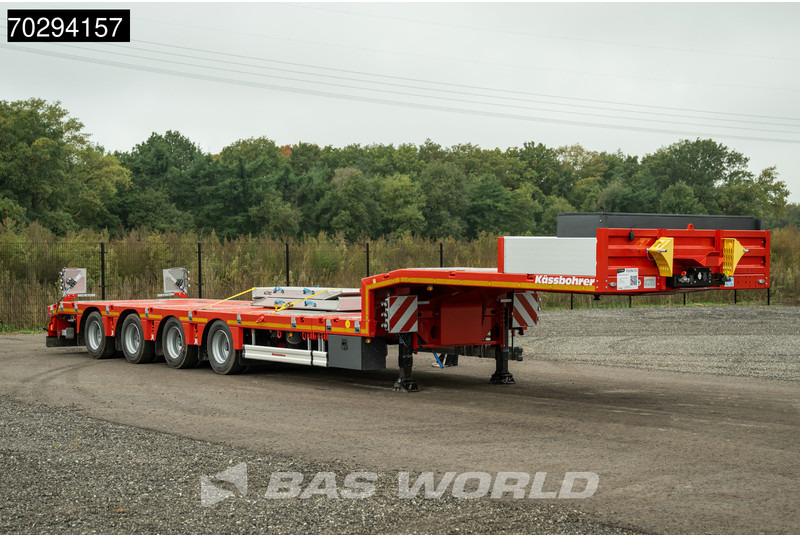 Kässbohrer LB4E 4 axles Extendable - 615cm 1x Lift + 2xSteering Axle - Dieplader oplegger: afbeelding 5 Kässbohrer LB4E 4 axles Extendable - 615cm 1x Lift + 2xSteering Axle - Dieplader oplegger: afbeelding 5