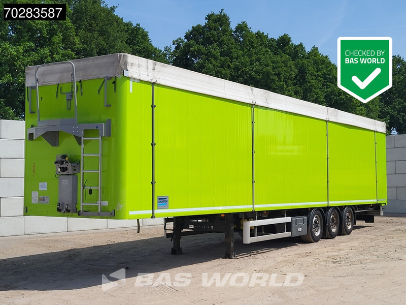 Knapen 3 axles Liftachse 7MM 103m3 Schiebewand - Schuifvloer oplegger: afbeelding 1 Knapen 3 axles Liftachse 7MM 103m3 Schiebewand - Schuifvloer oplegger: afbeelding 1