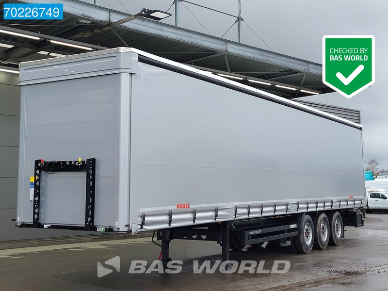Nieuw Schuifzeiloplegger Kögel S24-1 3 axles NEW-UNUSED Omega SAF Liftachse Edscha: afbeelding 1