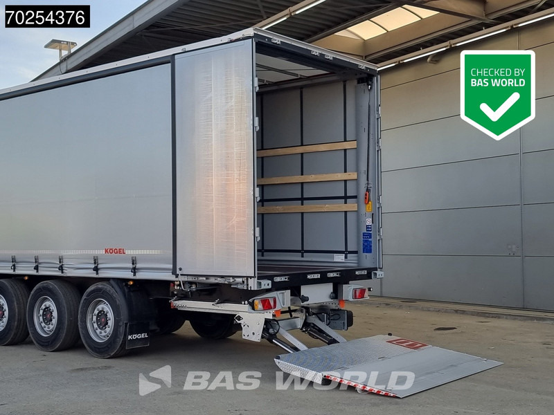 Kögel S24-1 3 axles Tailgate 2000kg NEW Liftachse Edscha LBW - Schuifzeiloplegger: afbeelding 1 Kögel S24-1 3 axles Tailgate 2000kg NEW Liftachse Edscha LBW - Schuifzeiloplegger: afbeelding 1