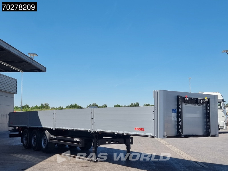 Kögel S24-1 OPEN Liftachse Bordwände - Vlakke/ Open oplegger: afbeelding 3 Kögel S24-1 OPEN Liftachse Bordwände - Vlakke/ Open oplegger: afbeelding 3