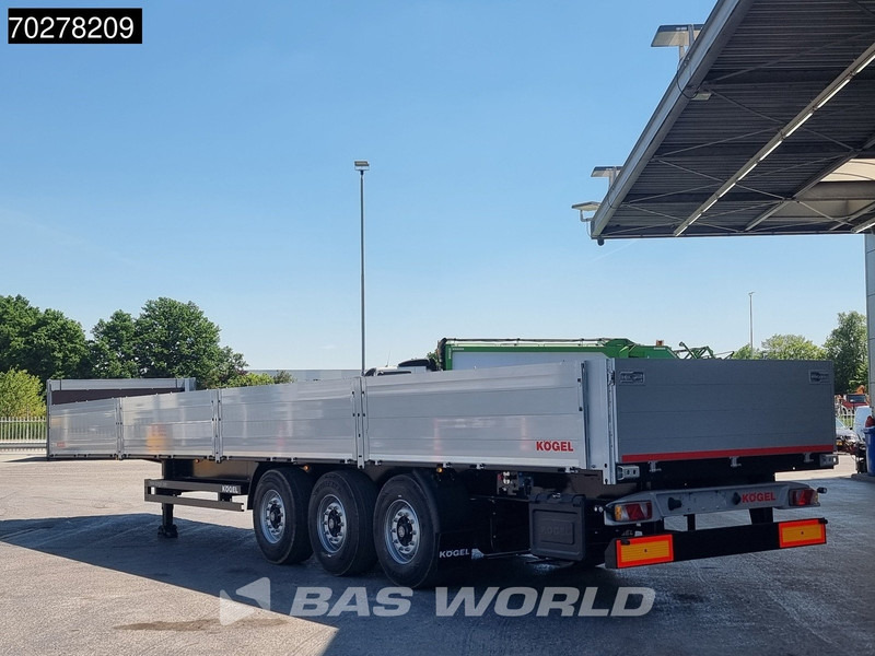 Kögel S24-1 OPEN Liftachse Bordwände - Vlakke/ Open oplegger: afbeelding 2 Kögel S24-1 OPEN Liftachse Bordwände - Vlakke/ Open oplegger: afbeelding 2