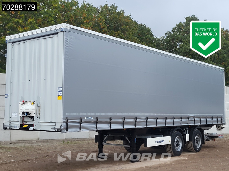 Krone SD NEW Tailgate City Lift + Steeringaxle - Schuifzeiloplegger: afbeelding 1 Krone SD NEW Tailgate City Lift + Steeringaxle - Schuifzeiloplegger: afbeelding 1