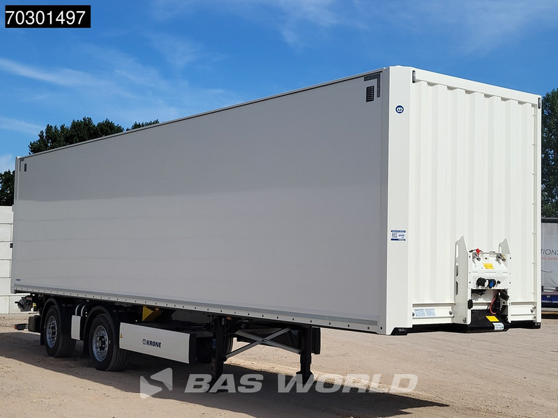 Krone SZ City NEW Lift+Lenkachse Tail Lift - Gesloten oplegger: afbeelding 3 Krone SZ City NEW Lift+Lenkachse Tail Lift - Gesloten oplegger: afbeelding 3