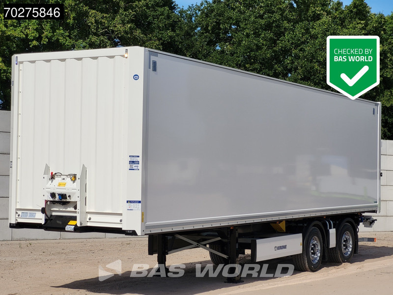 Krone SZ NEW Lift + Lenkachse Tail Lift - Gesloten oplegger: afbeelding 1 Krone SZ NEW Lift + Lenkachse Tail Lift - Gesloten oplegger: afbeelding 1