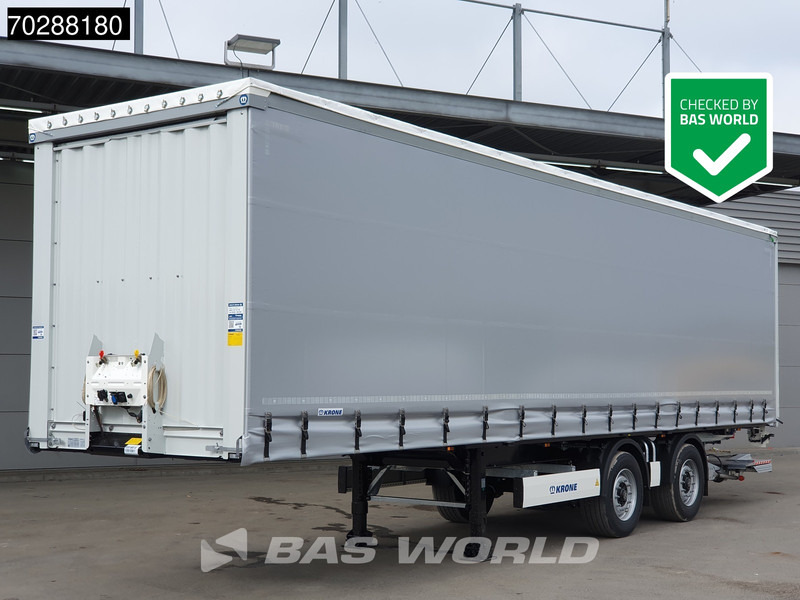 Krone SZ NEW Tailgate City Lift + Steeringaxle - Schuifzeiloplegger: afbeelding 1 Krone SZ NEW Tailgate City Lift + Steeringaxle - Schuifzeiloplegger: afbeelding 1