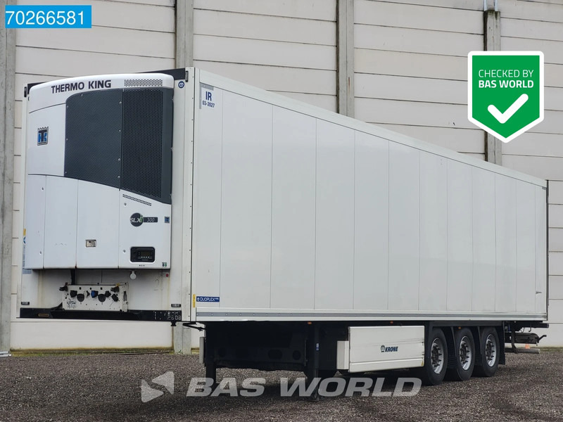 Koelwagen oplegger Krone Thermo King SLXi 300 ATP Valid - Blumenbreit Doppelstock Liftachse Palettenkasten: afbeelding 1