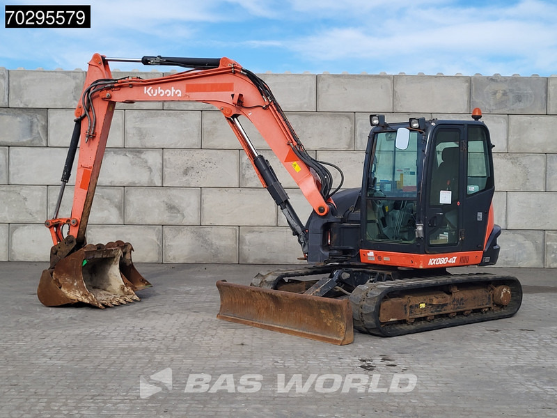 Kubota KX080-4a - Minigraafmachine: afbeelding 3 Kubota KX080-4a - Minigraafmachine: afbeelding 3