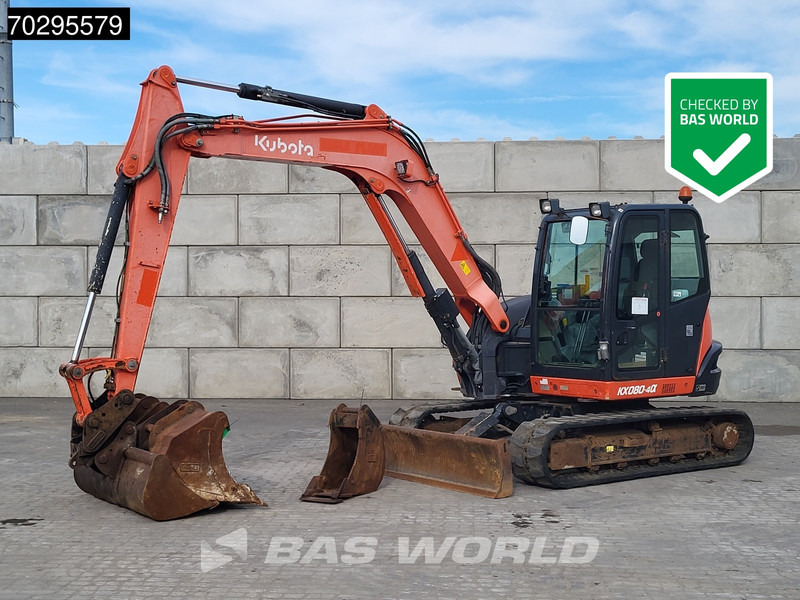 Kubota KX080-4a - Minigraafmachine: afbeelding 1 Kubota KX080-4a - Minigraafmachine: afbeelding 1