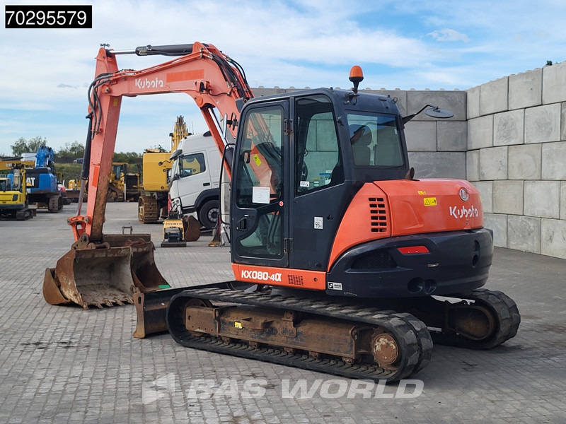 Kubota KX080-4a - Minigraafmachine: afbeelding 5 Kubota KX080-4a - Minigraafmachine: afbeelding 5