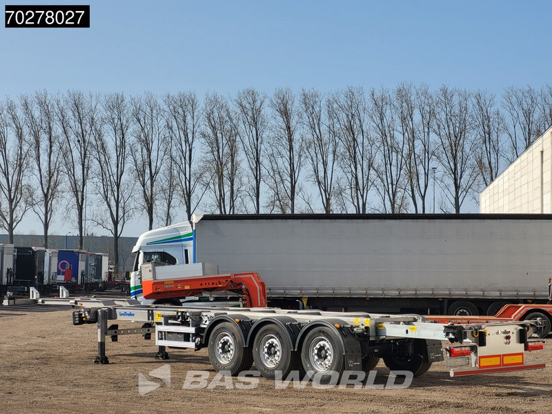 Lecitrailer SR3EC 3 axles UNUSED Liftachse Multi'45 - Containertransporter/ Wissellaadbak oplegger: afbeelding 2 Lecitrailer SR3EC 3 axles UNUSED Liftachse Multi'45 - Containertransporter/ Wissellaadbak oplegger: afbeelding 2