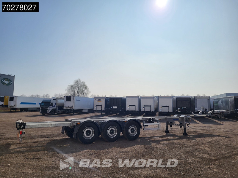 Lecitrailer SR3EC 3 axles UNUSED Liftachse Multi'45 - Containertransporter/ Wissellaadbak oplegger: afbeelding 5 Lecitrailer SR3EC 3 axles UNUSED Liftachse Multi'45 - Containertransporter/ Wissellaadbak oplegger: afbeelding 5