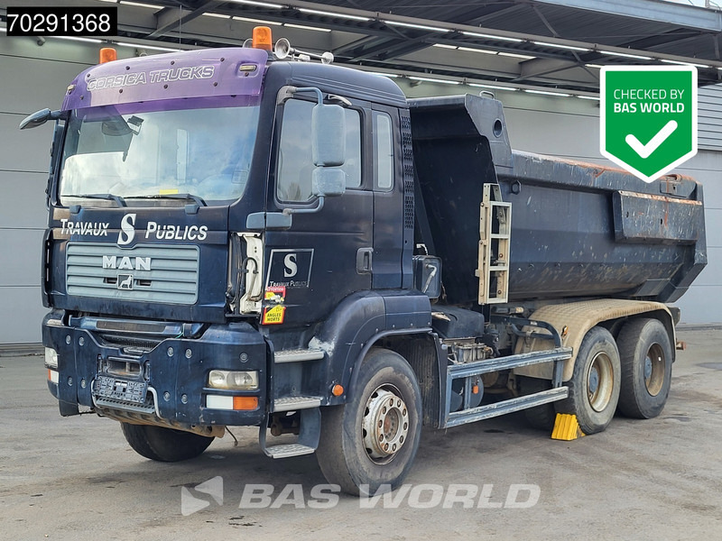 MAN TGA 33.360 6X4 BROKEN ENGINE! 13m3 Meiller tipper Steel suspension Manual Euro 4 - Kipper vrachtwagen: afbeelding 1 MAN TGA 33.360 6X4 BROKEN ENGINE! 13m3 Meiller tipper Steel suspension Manual Euro 4 - Kipper vrachtwagen: afbeelding 1