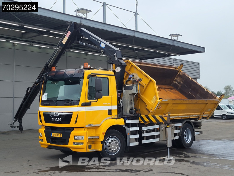 Leasing MAN TGM 18.250 TGM 4X2 NL-Truck 10m3 HSW Tipper 13Ton HMF 1300-K2 Crane Automatic Euro 6 MAN TGM 18.250 TGM 4X2 NL-Truck 10m3 HSW Tipper 13Ton HMF 1300-K2 Crane Automatic Euro 6: afbeelding 9