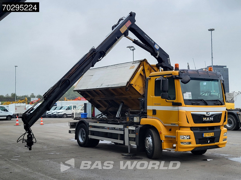 Leasing MAN TGM 18.250 TGM 4X2 NL-Truck 10m3 HSW Tipper 13Ton HMF 1300-K2 Crane Automatic Euro 6 MAN TGM 18.250 TGM 4X2 NL-Truck 10m3 HSW Tipper 13Ton HMF 1300-K2 Crane Automatic Euro 6: afbeelding 8