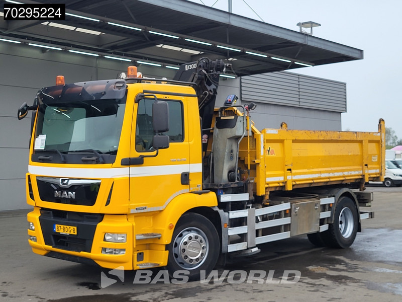 Leasing MAN TGM 18.250 TGM 4X2 NL-Truck 10m3 HSW Tipper 13Ton HMF 1300-K2 Crane Automatic Euro 6 MAN TGM 18.250 TGM 4X2 NL-Truck 10m3 HSW Tipper 13Ton HMF 1300-K2 Crane Automatic Euro 6: afbeelding 14