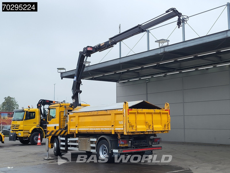 MAN TGM 18.250 TGM 4X2 NL-Truck 10m3 HSW Tipper 13Ton HMF 1300-K2 Crane Automatic Euro 6 - Kipper vrachtwagen, Kraanwagen: afbeelding 2 MAN TGM 18.250 TGM 4X2 NL-Truck 10m3 HSW Tipper 13Ton HMF 1300-K2 Crane Automatic Euro 6 - Kipper vrachtwagen, Kraanwagen: afbeelding 2