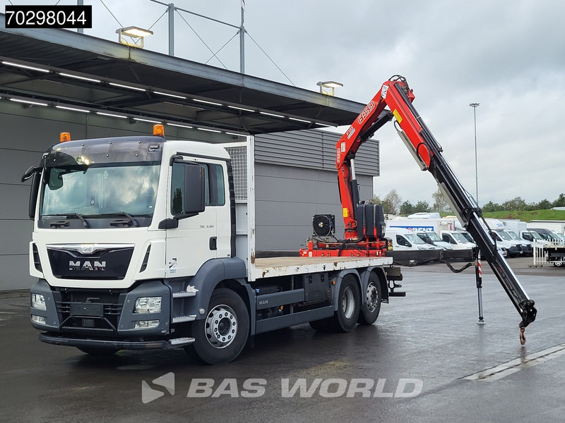 MAN TGS 26.360 6X2 Fassi F135A.0.22 Lift-Axle Euro 6 - Vrachtwagen met open laadbak, Kraanwagen: afbeelding 5 MAN TGS 26.360 6X2 Fassi F135A.0.22 Lift-Axle Euro 6 - Vrachtwagen met open laadbak, Kraanwagen: afbeelding 5