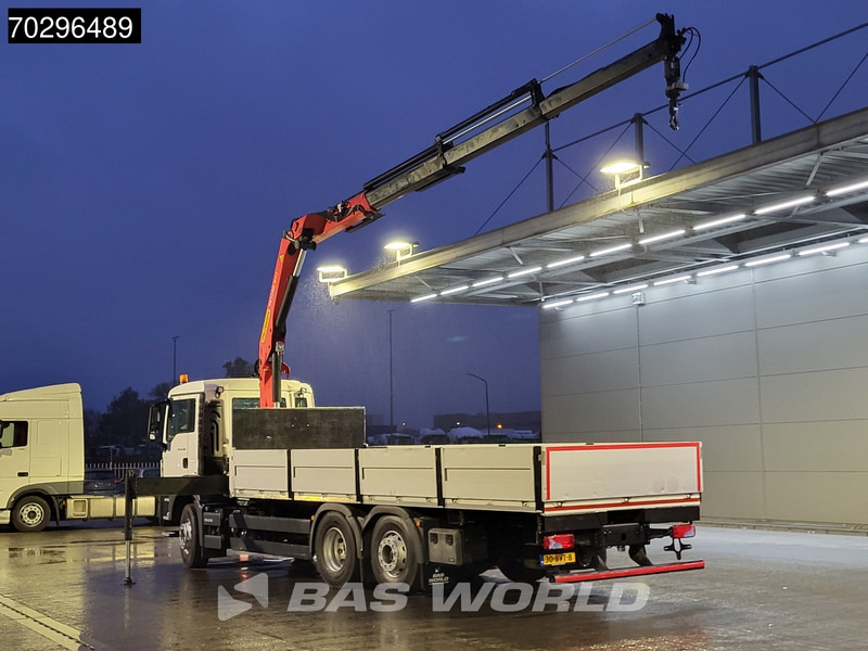 MAN TGS 26.360 TGS 6X2 NL-Truck Palfinger PK17.001 Crane Kran Lift+Steering-Axle Navi Euro 6 Palfinger - Vrachtwagen met open laadbak, Kraanwagen: afbeelding 2 MAN TGS 26.360 TGS 6X2 NL-Truck Palfinger PK17.001 Crane Kran Lift+Steering-Axle Navi Euro 6 Palfinger - Vrachtwagen met open laadbak, Kraanwagen: afbeelding 2