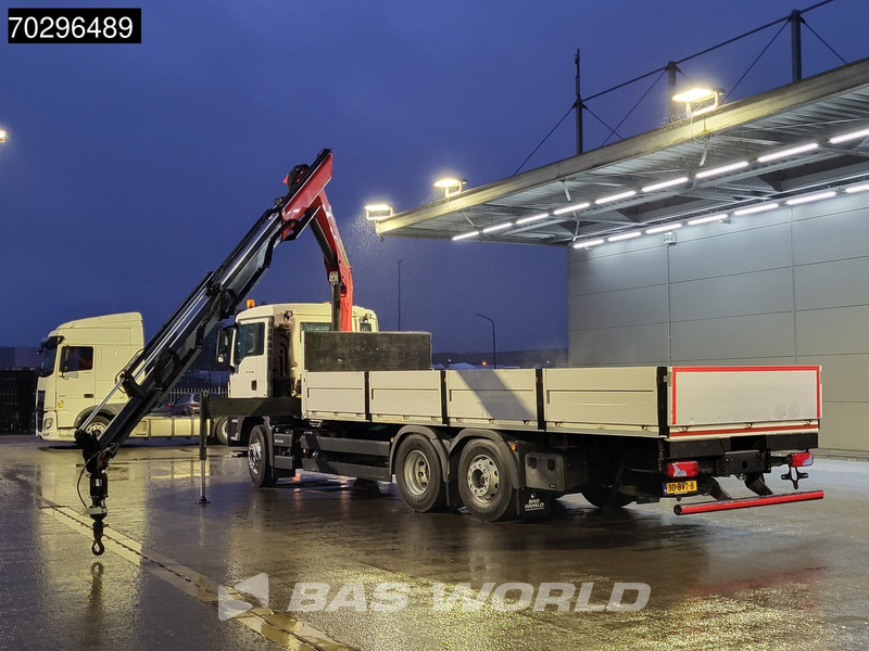 MAN TGS 26.360 TGS 6X2 NL-Truck Palfinger PK17.001 Crane Kran Lift+Steering-Axle Navi Euro 6 Palfinger - Vrachtwagen met open laadbak, Kraanwagen: afbeelding 5 MAN TGS 26.360 TGS 6X2 NL-Truck Palfinger PK17.001 Crane Kran Lift+Steering-Axle Navi Euro 6 Palfinger - Vrachtwagen met open laadbak, Kraanwagen: afbeelding 5