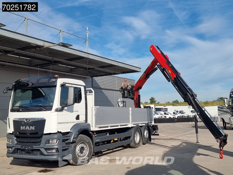MAN TGS 26.440 6X2 NEW NL-Truck Palfinger PK20.501 L TEC3 Kran Baustoff Lift-Lenk Asche - Vrachtwagen met open laadbak, Kraanwagen: afbeelding 5 MAN TGS 26.440 6X2 NEW NL-Truck Palfinger PK20.501 L TEC3 Kran Baustoff Lift-Lenk Asche - Vrachtwagen met open laadbak, Kraanwagen: afbeelding 5