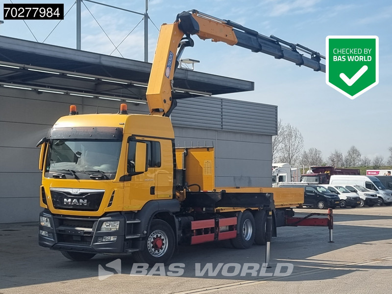 MAN TGS 26.480 6X4 HMF 5020 K6 Crane Kran 6x2H4 Hydrodrive Euro 6 - Vrachtwagen met open laadbak, Kraanwagen: afbeelding 1 MAN TGS 26.480 6X4 HMF 5020 K6 Crane Kran 6x2H4 Hydrodrive Euro 6 - Vrachtwagen met open laadbak, Kraanwagen: afbeelding 1