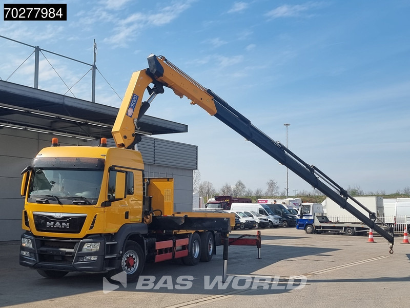 MAN TGS 26.480 6X4 HMF 5020 K6 Crane Kran 6x2H4 Hydrodrive Euro 6 - Vrachtwagen met open laadbak, Kraanwagen: afbeelding 3 MAN TGS 26.480 6X4 HMF 5020 K6 Crane Kran 6x2H4 Hydrodrive Euro 6 - Vrachtwagen met open laadbak, Kraanwagen: afbeelding 3