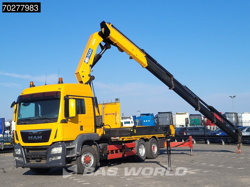 MAN TGS 26.480 6X4 HMF 5020-K6 Crane Kran Hydrodrive Lift+Lenkachse Euro 6 - Vrachtwagen met open laadbak, Kraanwagen: afbeelding 3 MAN TGS 26.480 6X4 HMF 5020-K6 Crane Kran Hydrodrive Lift+Lenkachse Euro 6 - Vrachtwagen met open laadbak, Kraanwagen: afbeelding 3