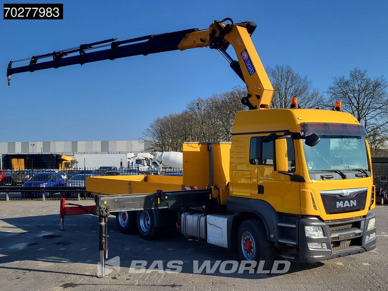 MAN TGS 26.480 6X4 HMF 5020-K6 Crane Kran Hydrodrive Lift+Lenkachse Euro 6 - Vrachtwagen met open laadbak, Kraanwagen: afbeelding 5 MAN TGS 26.480 6X4 HMF 5020-K6 Crane Kran Hydrodrive Lift+Lenkachse Euro 6 - Vrachtwagen met open laadbak, Kraanwagen: afbeelding 5