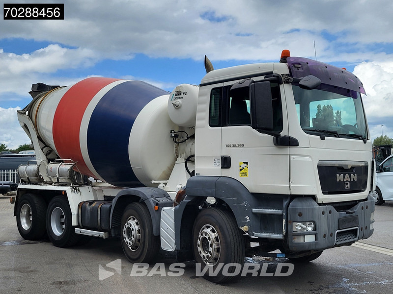 MAN TGS 32.360 8X4 9M3 Schwing Stetter Steel suspension Manual Euro 4 - Betonmixer: afbeelding 3 MAN TGS 32.360 8X4 9M3 Schwing Stetter Steel suspension Manual Euro 4 - Betonmixer: afbeelding 3