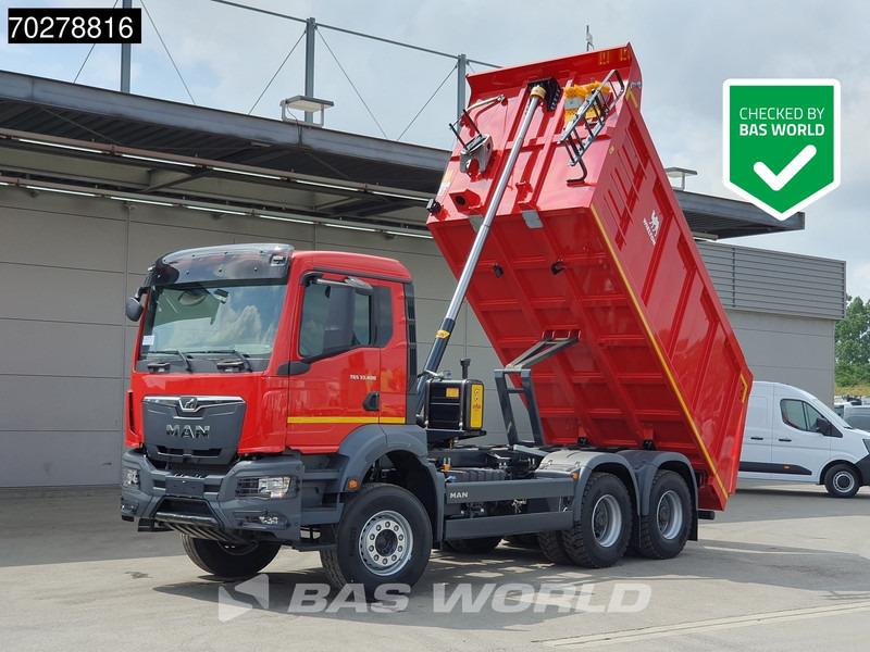 MAN TGS 33.400 6X4 NEW! 16m3 Wielton tipper Manual Body heating Big-Axle Euro 5 - Kipper vrachtwagen: afbeelding 1 MAN TGS 33.400 6X4 NEW! 16m3 Wielton tipper Manual Body heating Big-Axle Euro 5 - Kipper vrachtwagen: afbeelding 1