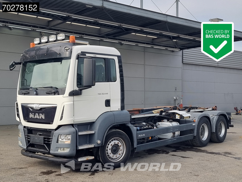 MAN TGS 33.440 6X4 20tons Palfinger T20-31 MPA hooklift Big-Axle Euro 6 - Haakarmsysteem vrachtwagen: afbeelding 3 MAN TGS 33.440 6X4 20tons Palfinger T20-31 MPA hooklift Big-Axle Euro 6 - Haakarmsysteem vrachtwagen: afbeelding 3