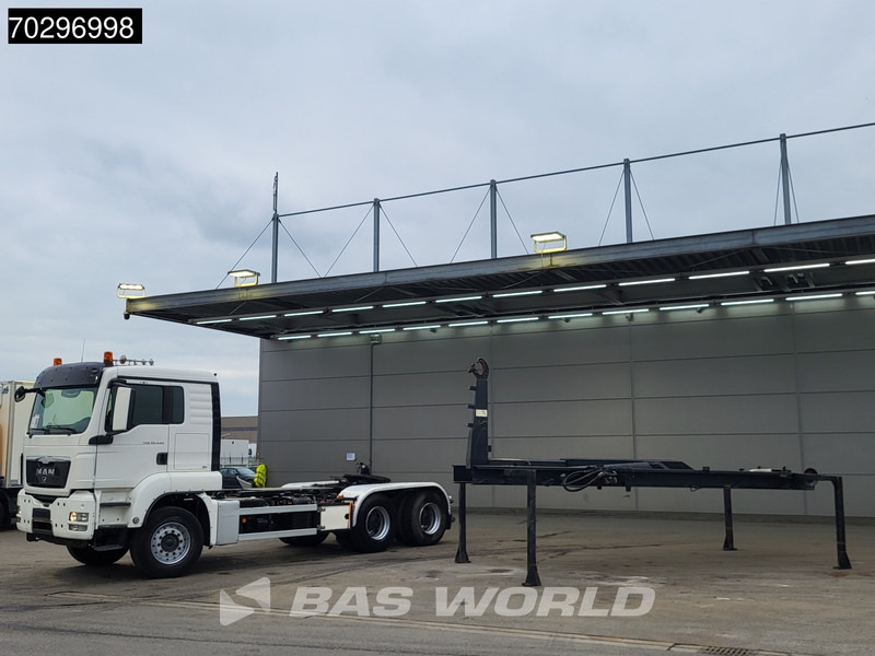 MAN TGS 33.440 6X4 25Ton AJK NHS25-5930 hooklift with 5th wheel Wechselsystem Manual Big-Axle Euro 5 - Haakarmsysteem vrachtwagen: afbeelding 3 MAN TGS 33.440 6X4 25Ton AJK NHS25-5930 hooklift with 5th wheel Wechselsystem Manual Big-Axle Euro 5 - Haakarmsysteem vrachtwagen: afbeelding 3