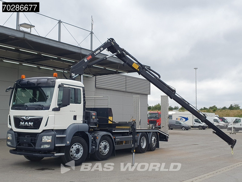 MAN TGS 35.360 8X2 HIAB X-Hiduo 158 BS-3 Crane Lift+lenkasche Machine transporter Euro 6 - Autovrachtwagen vrachtwagen, Kraanwagen: afbeelding 5 MAN TGS 35.360 8X2 HIAB X-Hiduo 158 BS-3 Crane Lift+lenkasche Machine transporter Euro 6 - Autovrachtwagen vrachtwagen, Kraanwagen: afbeelding 5