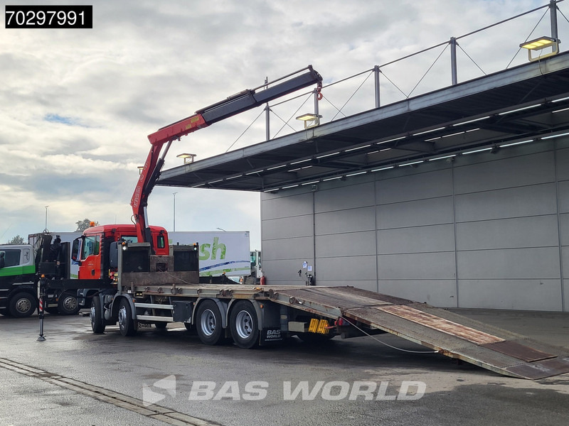 MAN TGS 35.360 TGS 8X2 Fassi F235A.0.22 Crane Kran Winch Hydraulic ramp Lift-Axle Navi Euro 6 - Vrachtwagen met open laadbak, Kraanwagen: afbeelding 3 MAN TGS 35.360 TGS 8X2 Fassi F235A.0.22 Crane Kran Winch Hydraulic ramp Lift-Axle Navi Euro 6 - Vrachtwagen met open laadbak, Kraanwagen: afbeelding 3